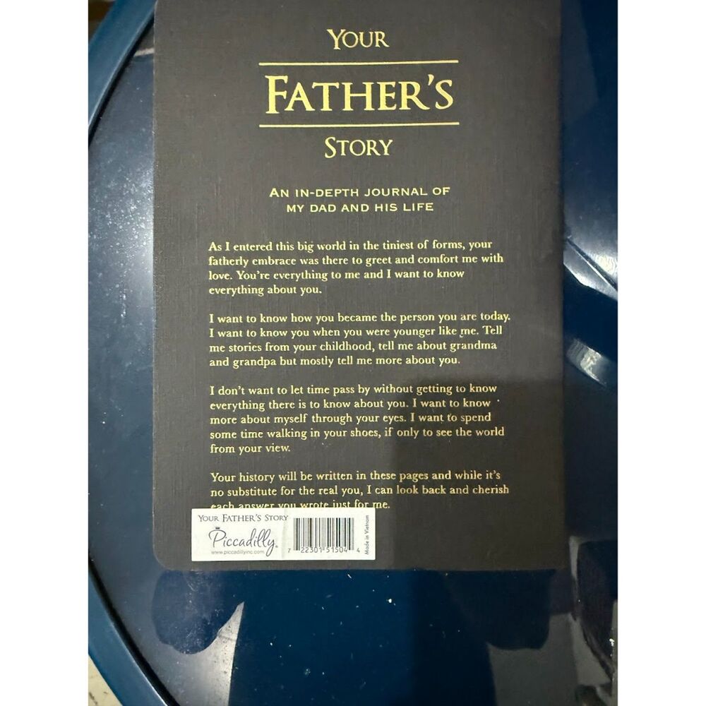 "Your Father's Story,"  Guided Family Journal - Picture 2 of 2